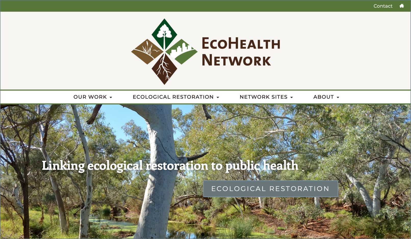 EcoHealth website