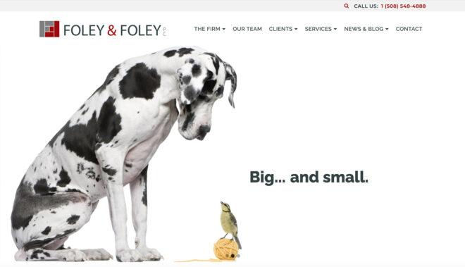 Foley & Foley PC Employment Law Website Design