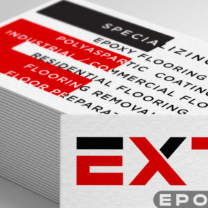 Print design for Extreme Epoxy Solutions
