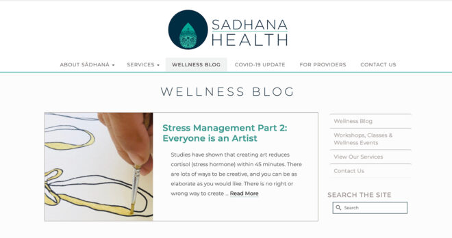 Wellness blog