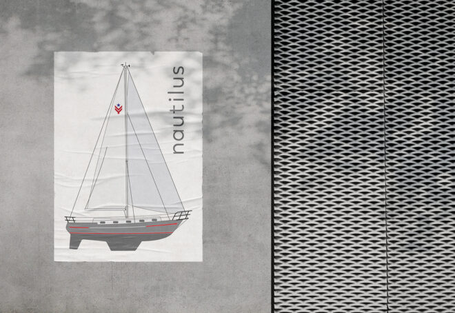 Valiant 42 sailboat s/v Nautilus Art Print