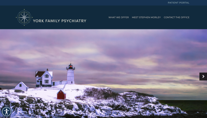 York Family Psychiatry Branding and Healthcare Website Design