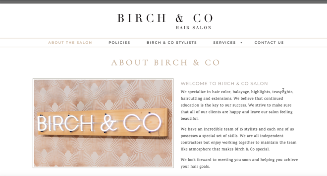 Birch & Co: Level 2 Page